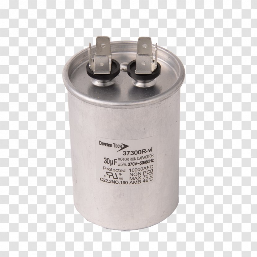 Motor Capacitor Electronic Circuit Electric Capacitance - Price Transparent PNG