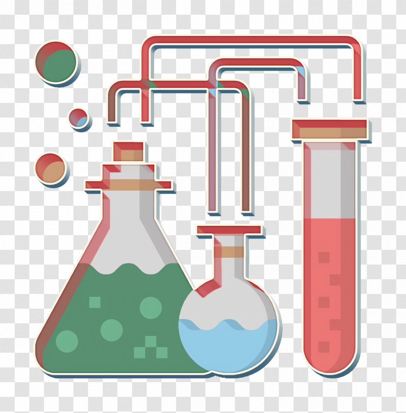 Education Icon Chemistry Icon Lab Icon Transparent PNG