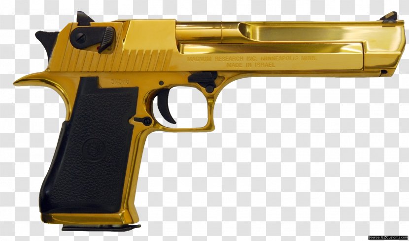 IMI Desert Eagle Pistol Weapon .50 Action Express .44 Magnum - Magazine - Guns Transparent PNG
