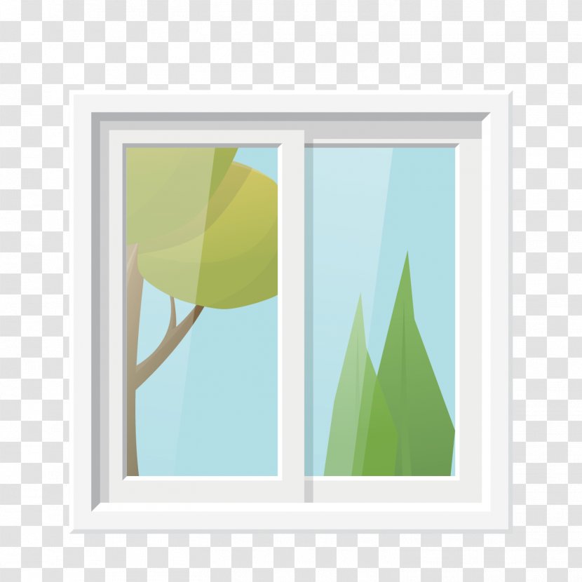 Window - Picture Frame - Vector Cartoon Windows Transparent PNG