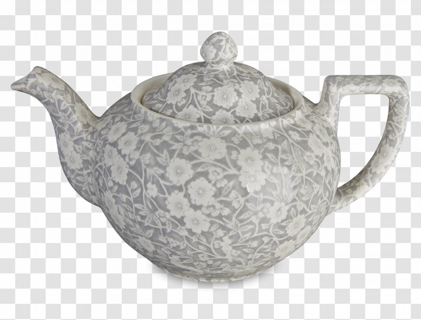 Teapot Burleigh Pottery Kettle Jug Tankard - Craft Transparent PNG