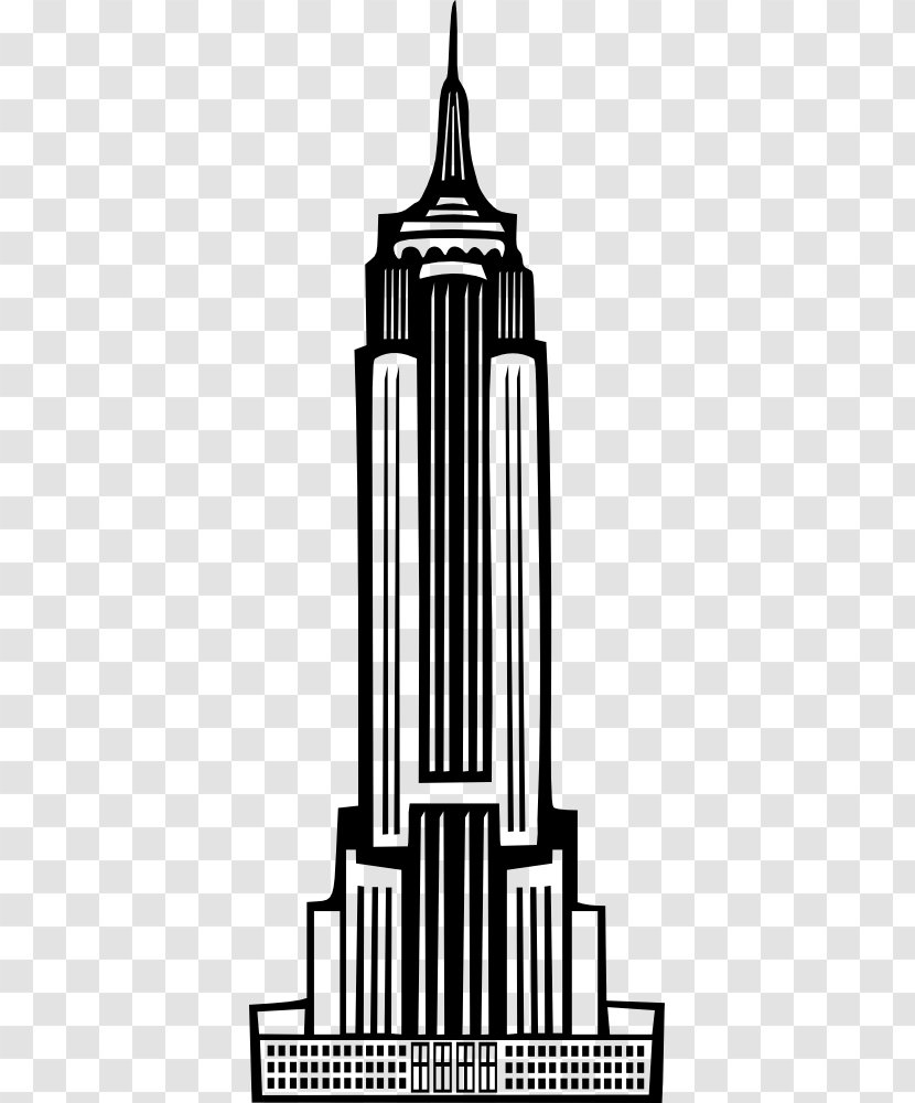 Empire State Building Rockefeller Center Clip Art - Structure Transparent PNG