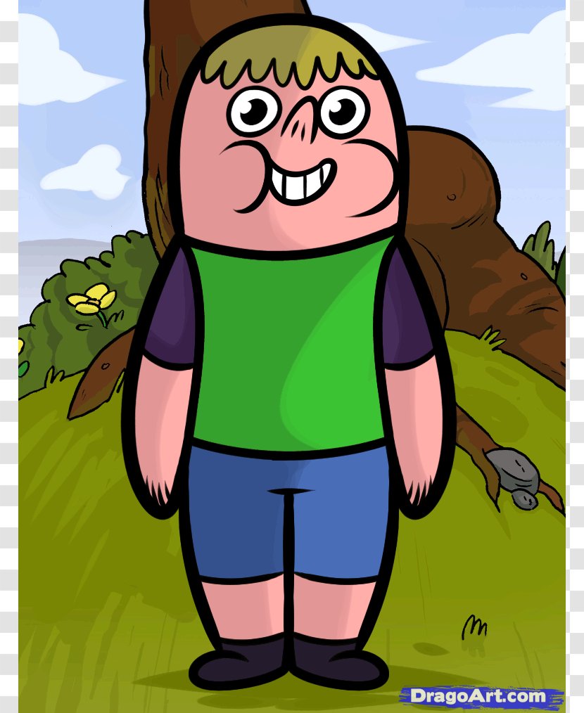 Drawing Cartoon Network Television Show - Organism - How To Draw Clarence Transparent PNG