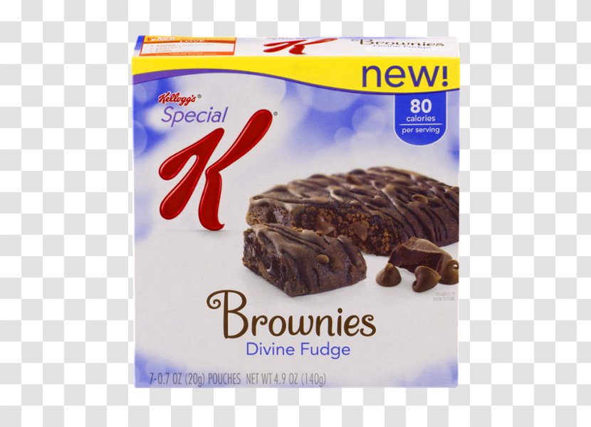 Chocolate Brownie Blondie Fudge Special K Kellogg's - Frozen Non Vegetarian Transparent PNG