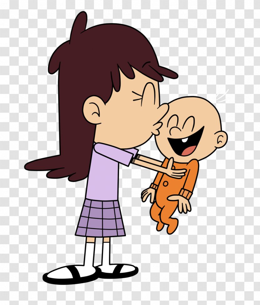 DeviantArt Lincoln Loud Illustration Clip Art - Cartoon - Lori And Luna Transparent PNG