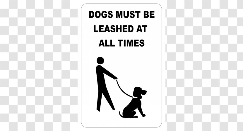 Pet Leash Sign Mammal Human Behavior - Area - Dog Transparent PNG