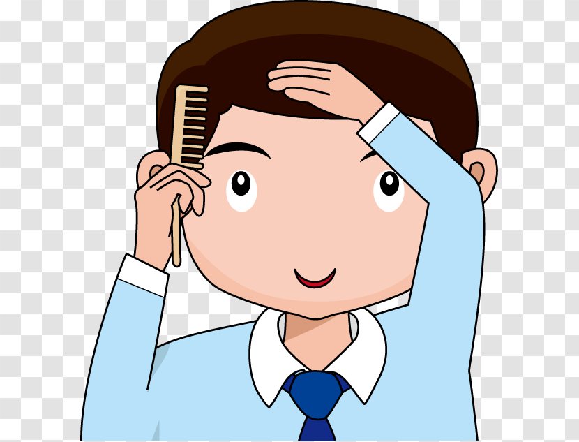 Comb Brush Hair Clip Art - Silhouette - Cliparts Transparent PNG