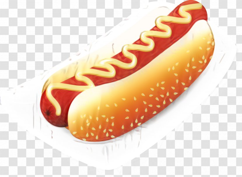 Junk Food Cartoon - Chili Dog Finger Transparent PNG