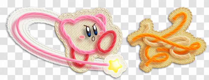 Kirby's Epic Yarn Kirby Super Star Ultra Wii Video Game - Flower Transparent PNG
