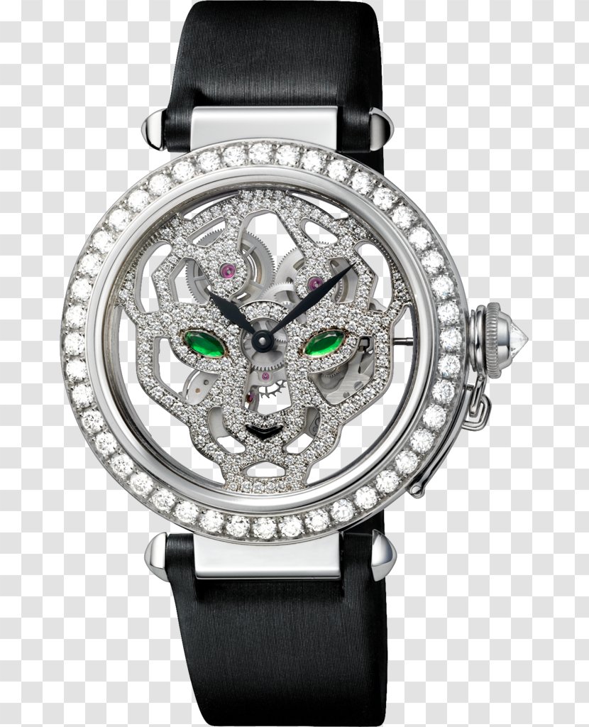 Cartier Skeleton Watch Jewellery Watchmaker Transparent PNG