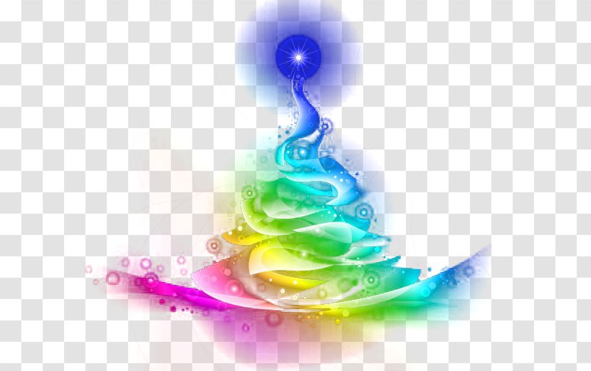 Light Christmas Tree Color - Liquid - Abstract Transparent PNG
