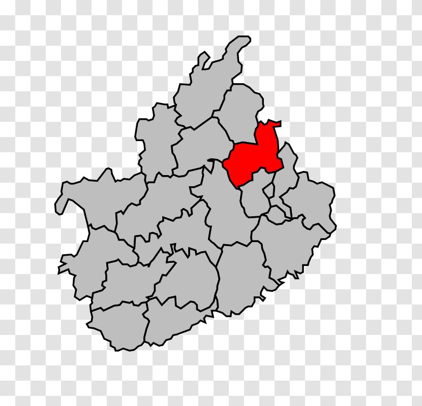 Canton Of Vesoul-1 Vesoul-Est Arrondissement Vesoul Amance - Area - Map Transparent PNG