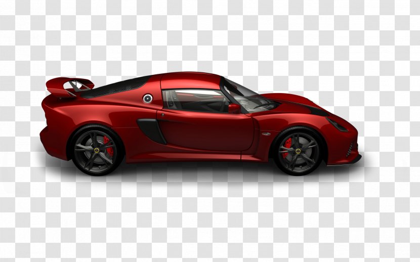 Lotus Elise Sports Car 3-Eleven - Red Transparent PNG