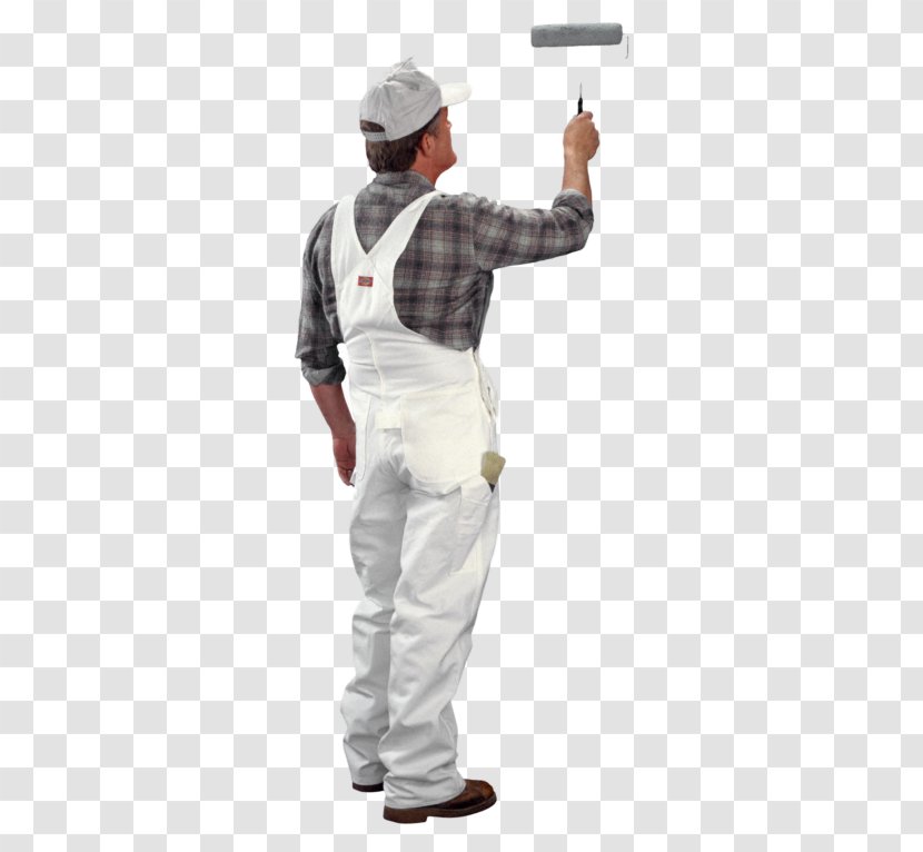 House Painter And Decorator Painting Wall Wallpaper - Figurine Transparent PNG