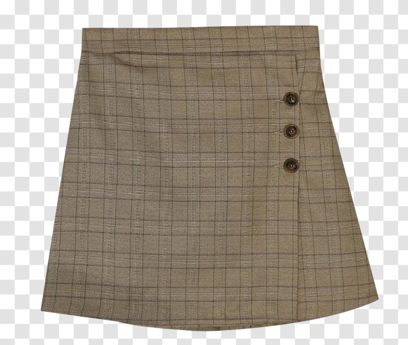 Tartan Skirt - Plaid - Wrap Transparent PNG