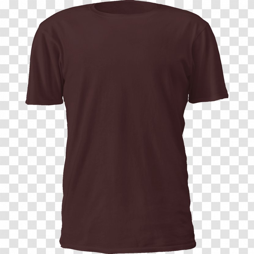 T-shirt Maroon Neck - Top Transparent PNG