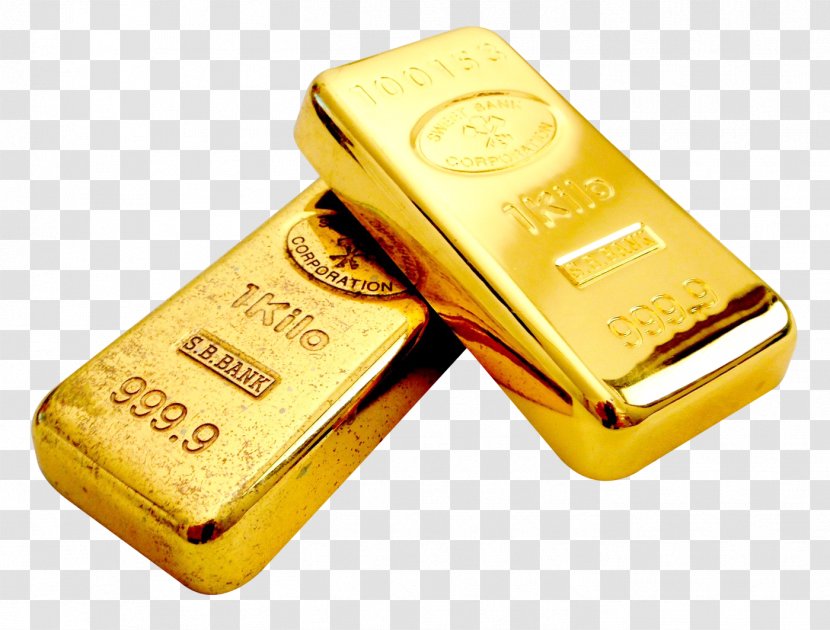 Gold As An Investment Bar Nugget - Precious Metal Transparent PNG
