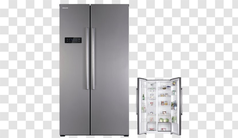 Refrigerator Auto-defrost Home Appliance Freezers Whirlpool WRS586FIE - Frigorifico Side By Samsung Transparent PNG