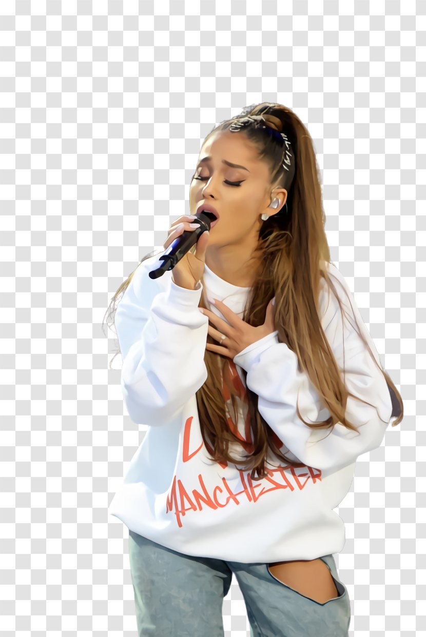 Ariana Grande One Love Manchester Arena Bombing Concert - Musician - Singer Transparent PNG