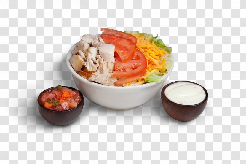 Taco Vegetarian Cuisine Salsa Food Dish - Tableware - Chicken Salad Transparent PNG