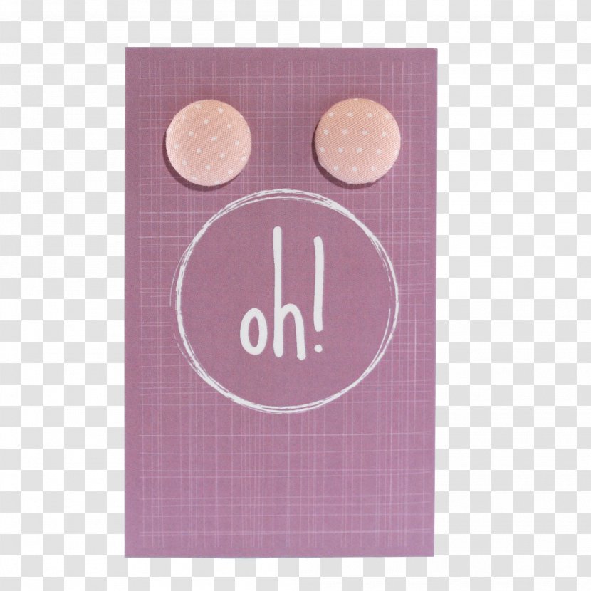 Earring Button Pink Mustard Clothing - Cloth Transparent PNG