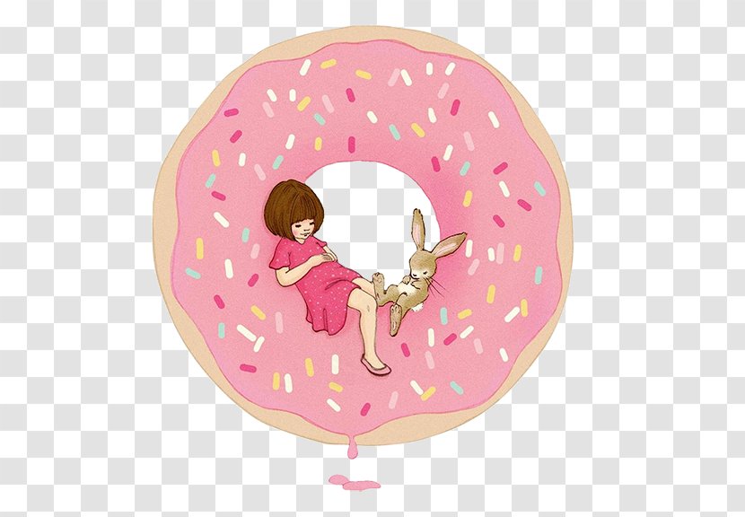 Belle & Boo: Friends Make Everything Better Donuts Hop Along Boo, Time For Bed Drawing Illustration - Fictional Character - Donut Amazon Transparent PNG