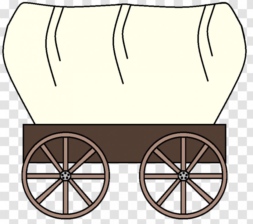 The Oregon Trail American Frontier Covered Wagon Clip Art - Chuckwagon Cliparts Transparent PNG