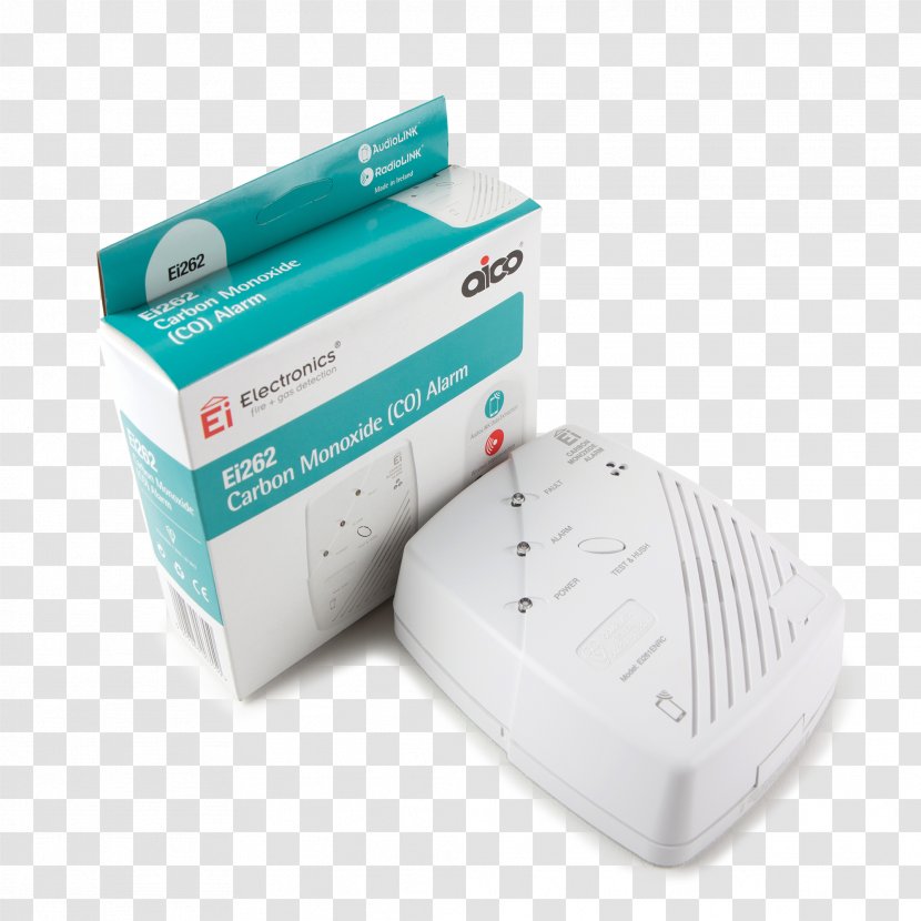 Carbon Monoxide Detector Alarm Device Heat Fire System - Technology Transparent PNG