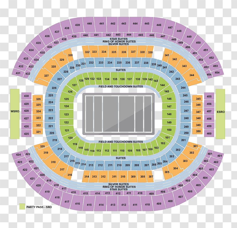 Oval Area Stadium Rectangle - Football Transparent PNG