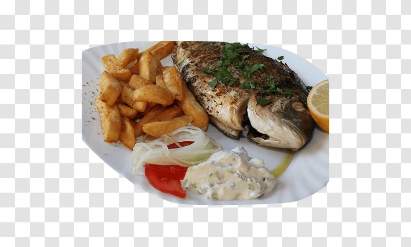 Greek Cuisine Zorbasland Full Breakfast Food Pescado Frito - Grilled Squid Transparent PNG