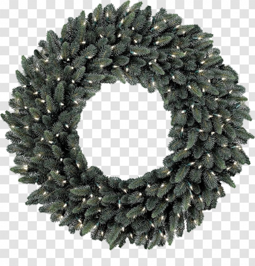 Wreath Artificial Christmas Tree Garland Balsam Hill - Black Beans Transparent PNG