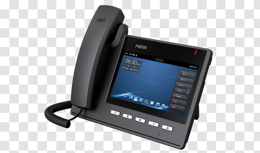VoIP Phone Business Telephone System Voice Over IP PBX - Multimedia - Ip Telephony Transparent PNG