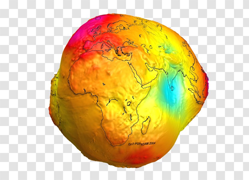 Earth Radius Gravity Recovery And Climate Experiment Of - Fig. Transparent PNG