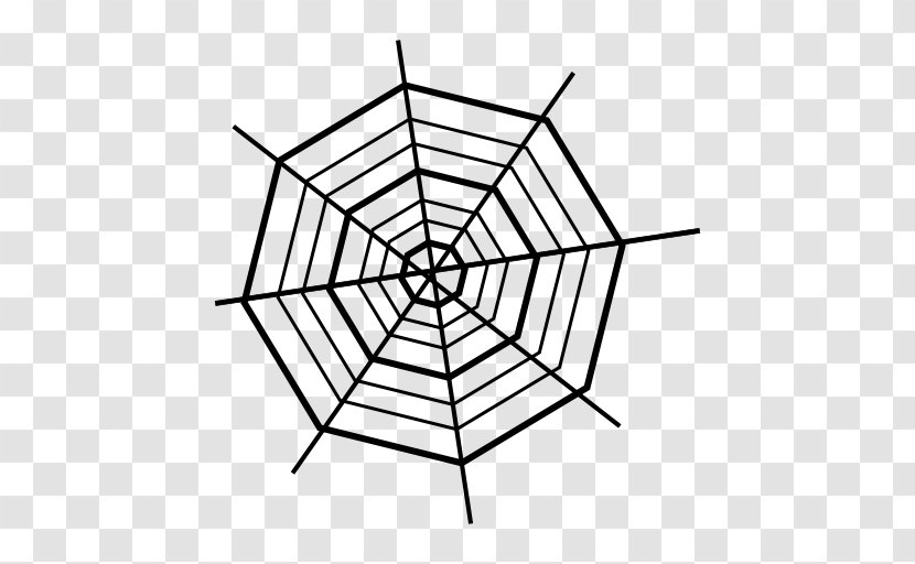 Spider Web - Doodle - Sticker Transparent PNG