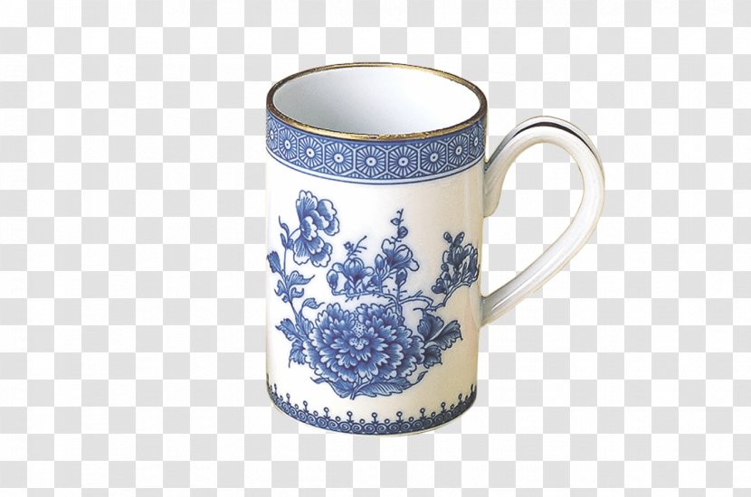 Coffee Cup Mug Mottahedeh & Company Porcelain Ceramic - Plum Blossom Pattern Transparent PNG