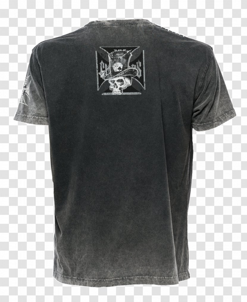 T-shirt Sleeve Angle - Black Transparent PNG