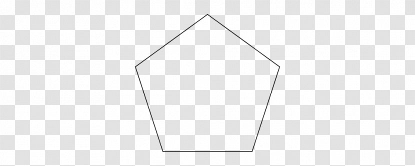 Line Triangle White - Symmetry - Golden Pentagon Transparent PNG