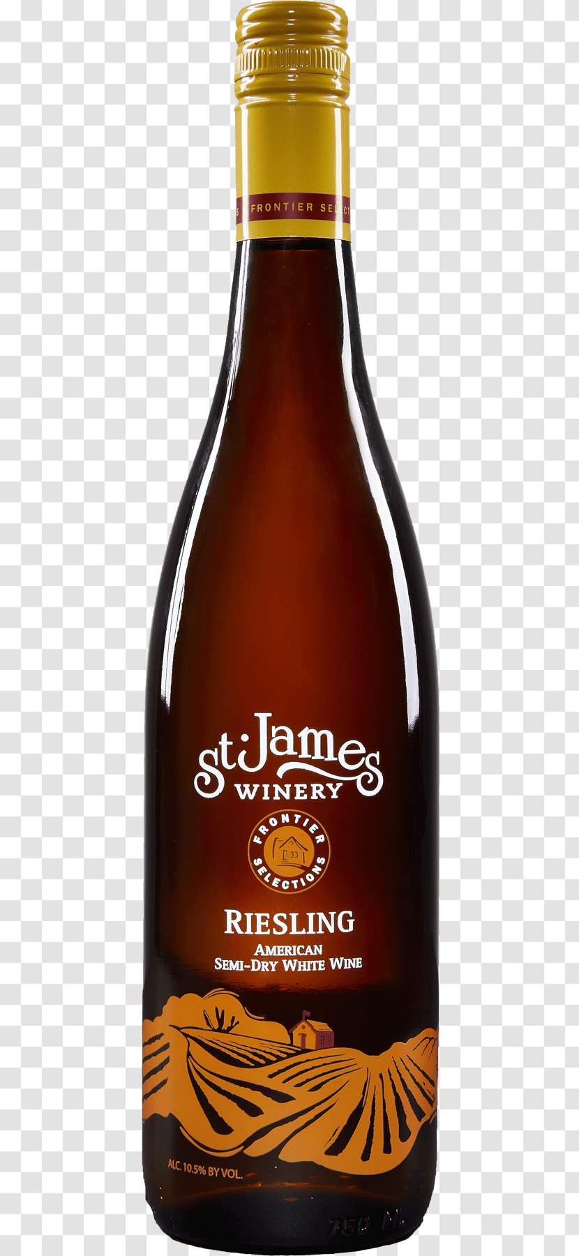 St. James Winery Riesling Liqueur Missouri Wine - Dessert Transparent PNG