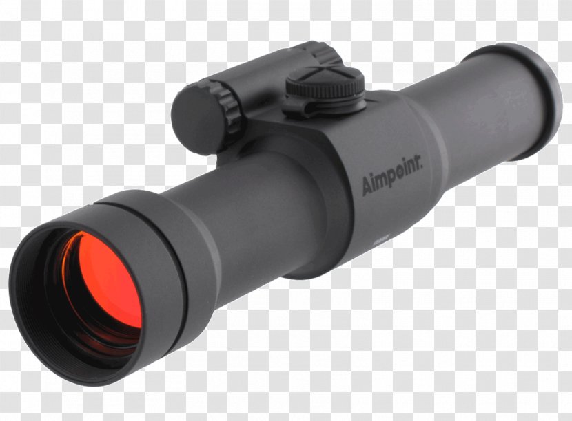 Aimpoint AB Red Dot Sight Reflector Telescopic - Frame - Sights Transparent PNG