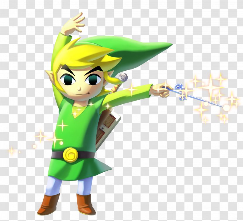 The Legend Of Zelda: Wind Waker HD Ocarina Time Link Wii U - Mascot - Zelda Transparent PNG