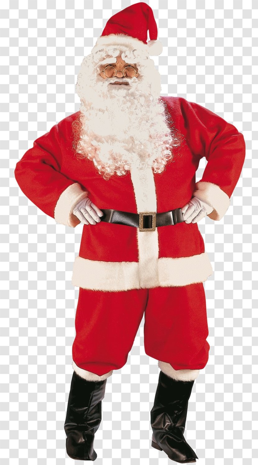 Santa Claus Costume Party Christmas - Suit - Père Noël Transparent PNG