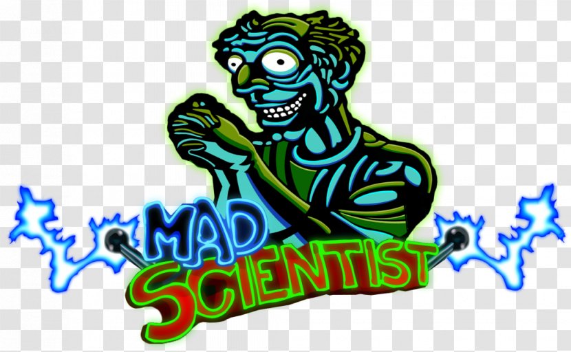 Logo Thumb Visual Pinball No Fear: Dangerous Sports - Mad Scientist Transparent PNG