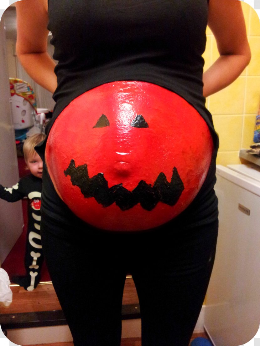 Halloween Costume Pregnancy Infant - Frame - Belly Transparent PNG
