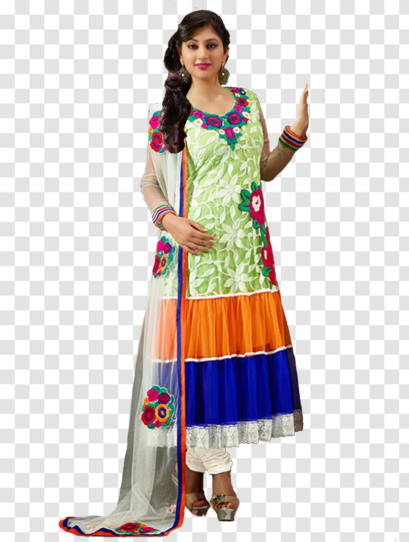Churidar Shalwar Kameez Salwar Fashion - Dress - Chudidhar Transparent PNG