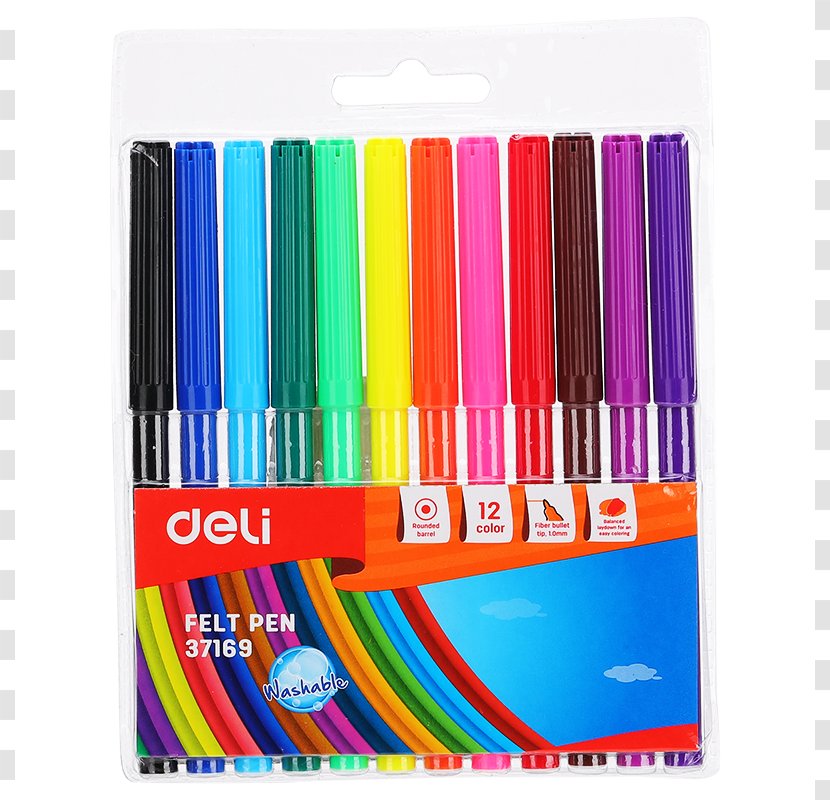 Pens Marker Pen Writing Implement & Pencil Cases - Blue Transparent PNG