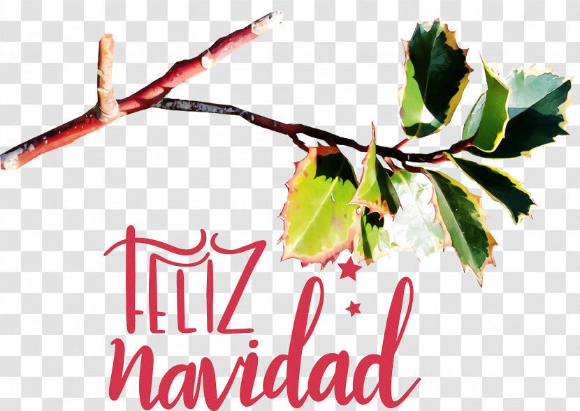 Feliz Navidad Merry Christmas Transparent PNG