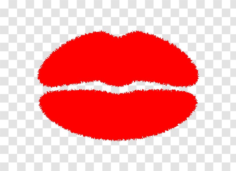 Line Clip Art Point Mouth Heart - Kiss Mark Transparent PNG