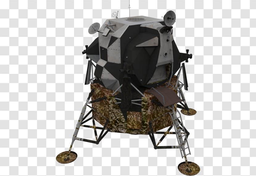 Apollo Program 11 7 15 Lunar Module - Surface Experiments Package - Moon Transparent PNG