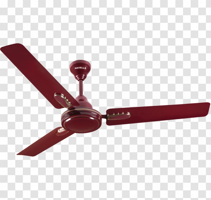Havells Ceiling Fans Home Appliance - Crompton Greaves - Fan Transparent PNG