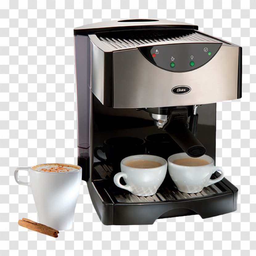 Espresso Coffee Cafe Cappuccino Latte - Small Appliance Transparent PNG